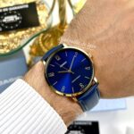 Casio Homme MTP-VT01GL-2B Montre Élégante Cadran Bleu Boîtier Doré MTP-VT01GL-2B https://aiguilledeluxe.com original Algerie DZ