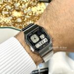 Casio Unisexe A130WE-1A Montre Digitale Retro-Futuriste Fonctionnelle (Copie) A130WE-1A-1 https://aiguilledeluxe.com original Algerie DZ