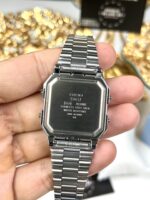 Casio Unisexe A130WEGG-1A Bracelet Acier Gris Foncé Moderne Et Urbain A130WEGG-1A https://aiguilledeluxe.com original Algerie DZ