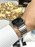 Casio Unisexe A130WEGG-1A Bracelet Acier Gris Foncé Moderne Et Urbain A130WEGG-1A https://aiguilledeluxe.com original Algerie DZ