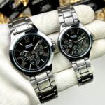 Casio Couple MTP-V300D-1A2 & LTP-V300D-1A2 Bracelet Acier Classique Harmonieux MTP-V300D-1A2-LTP-V300D-1A2 https://aiguilledeluxe.com original Algerie DZ
