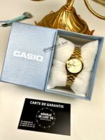 Casio Femme LTP-1128N-9A Montre Élégante Dorée Acier Inoxydable LTP-1128N-9A https://aiguilledeluxe.com original Algerie DZ