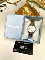 Casio Femme LTP-1335D-7A Montre Élégante Acier Inoxydable Cadran Argenté LTP-1335D-7A https://aiguilledeluxe.com original Algerie DZ