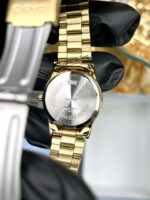 Casio Femme LTP-V002G-1B Montre Élégante Acier Inoxydable Doré Cadran Noir LTP-V002G-1B https://aiguilledeluxe.com original Algerie DZ