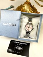 Casio Femme LTP-V005D-4B Élégance Cadran Rose LTP-V005D-4A https://aiguilledeluxe.com original Algerie DZ