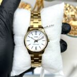 Casio Femme LTP-V005G-7B Montre Élégante Plaquée Or Cadran Blanc LTP-V005G-7B https://aiguilledeluxe.com original Algerie DZ
