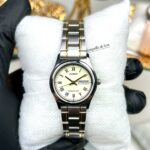 Casio Femme LTP-V006SG-9B Élégante Cadran Doré Acier Bicolore LTP-V006D-9SG https://aiguilledeluxe.com original Algerie DZ