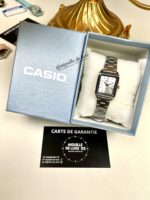 Casio Femme LTP-V007D-7B Élégante Rectangulaire Acier Argenté LTP-V007D-7B https://aiguilledeluxe.com original Algerie DZ