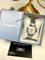Casio Femme LTP-V300D-7A2 Élégante Multifonction Acier Argenté Cadran Blanc LTP-V300D-7A2 https://aiguilledeluxe.com original Algerie DZ