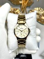 Casio Femme LTP-V300G-9A Élégante Multifonction Or Champagne LTP-V300G-9A https://aiguilledeluxe.com original Algerie DZ
