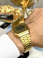 Casio Unisexe A168WG-9W Montre Digitale Vintage Plaqué Or Élégante A168WG-9W https://aiguilledeluxe.com original Algerie DZ