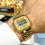 Casio Unisexe A168WG-9W Montre Digitale Vintage Plaqué Or Élégante A168WG-9W https://aiguilledeluxe.com original Algerie DZ