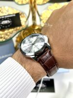 Casio Homme MTP-V004L-7C Bracelet Cuir Marron Élégante Classique MTP-V004L-7C https://aiguilledeluxe.com original Algerie DZ