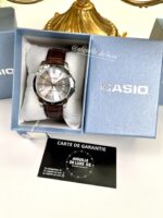 Casio Homme MTP-V004L-7C Bracelet Cuir Marron Élégante Classique MTP-V004L-7C https://aiguilledeluxe.com original Algerie DZ