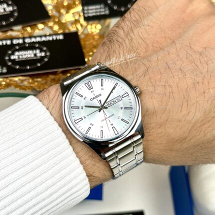 Casio Homme MTP-V006D-7C Bracelet Acier Élégante Raffinée MTP-V006D-7C https://aiguilledeluxe.com original Algerie DZ