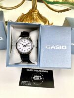 Casio Homme MTP-V006L-7B Élégante Montre Classique Cadran Blanc Bracelet Cuir MTP-V006L-7B https://aiguilledeluxe.com original Algerie DZ
