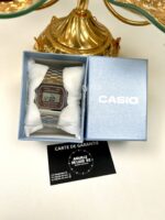 Casio Unisexe A168WA-5AY Bracelet Acier Chromé Rétro Urbain A168WA-5AY https://aiguilledeluxe.com original Algerie DZ