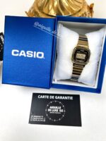 Casio Femme LA670WGA-1D Bracelet Acier Doré Rétro Raffiné LA670WGA-1 https://aiguilledeluxe.com original Algerie DZ