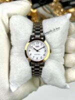 Casio Femme LTP-1128G-7B Bracelet Acier Doré Argenté Classique Et Raffinée LTP-1128G-7B https://aiguilledeluxe.com original Algerie DZ
