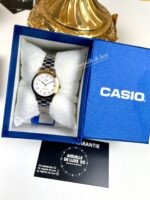 Casio Femme LTP-1128G-7B Bracelet Acier Doré Argenté Classique Et Raffinée LTP-1128G-7B https://aiguilledeluxe.com original Algerie DZ