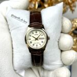 Casio Femme LTP-V006GL-9B Bracelet Cuire Cadran Doré Classique  Raffiné LTP-V006GL-9B https://aiguilledeluxe.com original Algerie DZ