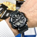 Casio Homme AEW-110-1A Bracelet Résine Sportive Polyvalente AEQ-110W-1A https://aiguilledeluxe.com original Algerie DZ