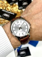 Casio Homme MTS‑100L‑7A Saphir Bracelet Cuir Classique Élégant MTS‑100L‑7A https://aiguilledeluxe.com original Algerie DZ