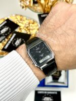 Casio Unisexe AQ-230EL-1A Bracelet Cuir Classique Intemporel AQ-230EL-1A https://aiguilledeluxe.com original Algerie DZ