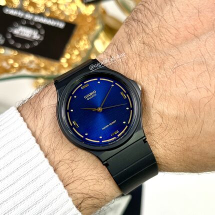 Casio Unisexe MQ-76-2A Bracelet Résine Noir & Bleu Minimaliste Et Léger MQ-76-2A https://aiguilledeluxe.com original Algerie DZ