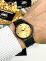 Casio Unisexe MQ-76-9A Bracelet Résine Noir & Doré Simple Intemporel MQ-76-9A https://aiguilledeluxe.com original Algerie DZ