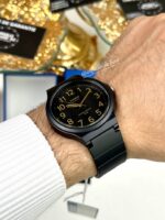 Casio Unisexe MW‑240‑1B2 Bracelet Résine Noir Classique Fonctionnel MW-240-1B2 https://aiguilledeluxe.com original Algerie DZ