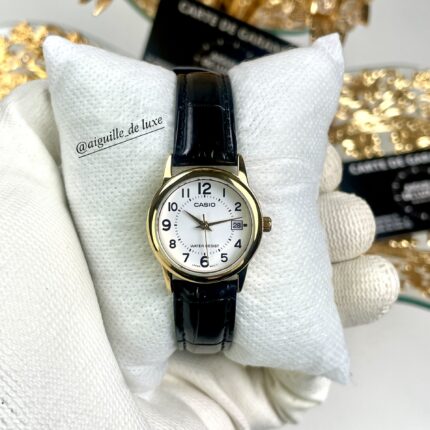 Casio Femme LTP-V002GL-7A Bracelet Cuir Chic Intemporel LTP-V002GL-7A https://aiguilledeluxe.com original Algerie DZ