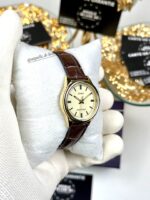 Casio Femme LTP-V005GL-9A Cadran Doré Bracelet Cuir Intemporel LTP-V005GL-9A https://aiguilledeluxe.com original Algerie DZ