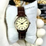 Casio Femme LTP-V005GL-9A Cadran Doré Bracelet Cuir Intemporel LTP-V005GL-9A https://aiguilledeluxe.com original Algerie DZ