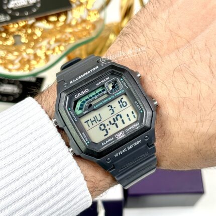 Casio Homme WS-1600H-8A Bracelet Résine Sportif Fonctionnel WS-1600H-8A https://aiguilledeluxe.com original Algerie DZ