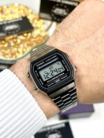 Casio Unisexe A168WGG-1A Bracelet Acier Sombre Style Vintage A168WGG-1A https://aiguilledeluxe.com original Algerie DZ