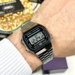Casio Unisexe A168WGG-1A Bracelet Acier Sombre Style Vintage A168WGG-1A https://aiguilledeluxe.com original Algerie DZ