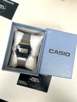 Casio Unisexe A158WEM-7 Bracelet Acier Maille Vintage Raffiné A158WEM-7 https://aiguilledeluxe.com original Algerie DZ