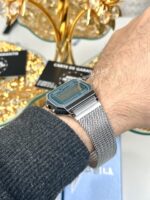 Casio Unisexe A158WEM-7 Bracelet Acier Maille Vintage Raffiné A158WEM-7 https://aiguilledeluxe.com original Algerie DZ
