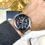 Casio Edifice Homme EFR-552D-1A3V Chronographe Sportif Bracelet Acier Robuste EFR-552D-1A3V https://aiguilledeluxe.com original Algerie DZ