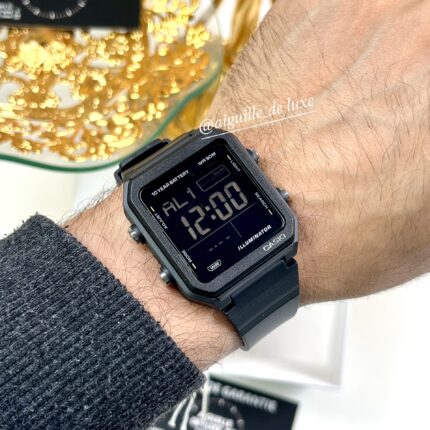 Casio Unisexe W-221H-1B Digitale Sportive Bracelet Résine Moderne W-221H-1B https://aiguilledeluxe.com original Algerie DZ
