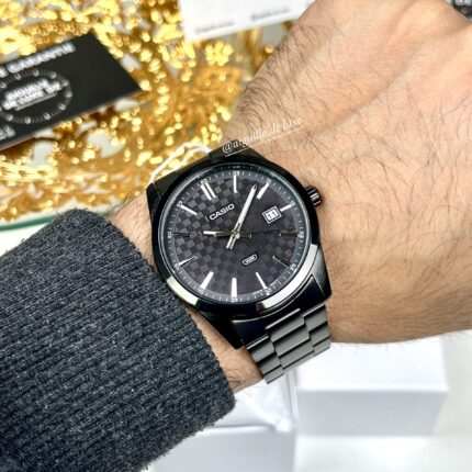 Casio Homme MTP-VD03B-1A – Élégante Moderne Bracelet Et Cadran Noirs MTP-VD03B-1A https://aiguilledeluxe.com original Algerie DZ
