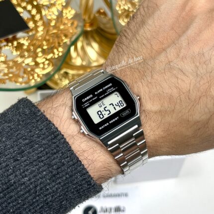Casio Unisexe A158WEA-1 Vintage Iconique Bracelet Acier Intemporel A158WEA-1 https://aiguilledeluxe.com original Algerie DZ