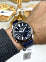 Casio Homme Edifice EFV-C120P-1A2 – Sportive Polyvalente Double Affichage EFV-C120P-1A2 https://aiguilledeluxe.com original Algerie DZ