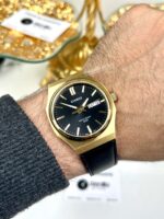 Casio Homme MTP-E735GL-1A – Montre Dorée Élégante Bracelet Cuir Noir MTP-E735GL-1A https://aiguilledeluxe.com original Algerie DZ
