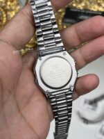 Casio Unisexe A158WEA-7 Vintage Iconique Bracelet Acier Intemporel Touche Blanche (Poignets fins à moyens) A158WEA-7 https://aiguilledeluxe.com original Algerie DZ