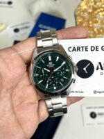Casio Edifice Homme EFV-630D-3A – Chronographe Sportif Élégant Cadran Vert EFV-630D-3A https://aiguilledeluxe.com original Algerie DZ