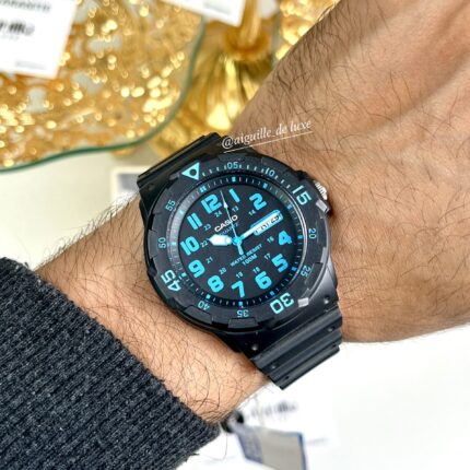 Casio Homme MRW-200H-2B Sportive Robuste Style Plongée (⌀ 44,6 mm) MRW-200H-2B https://aiguilledeluxe.com original Algerie DZ